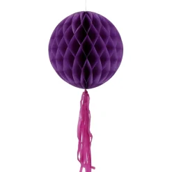 Paarse Honeycombs 30cm 3st
