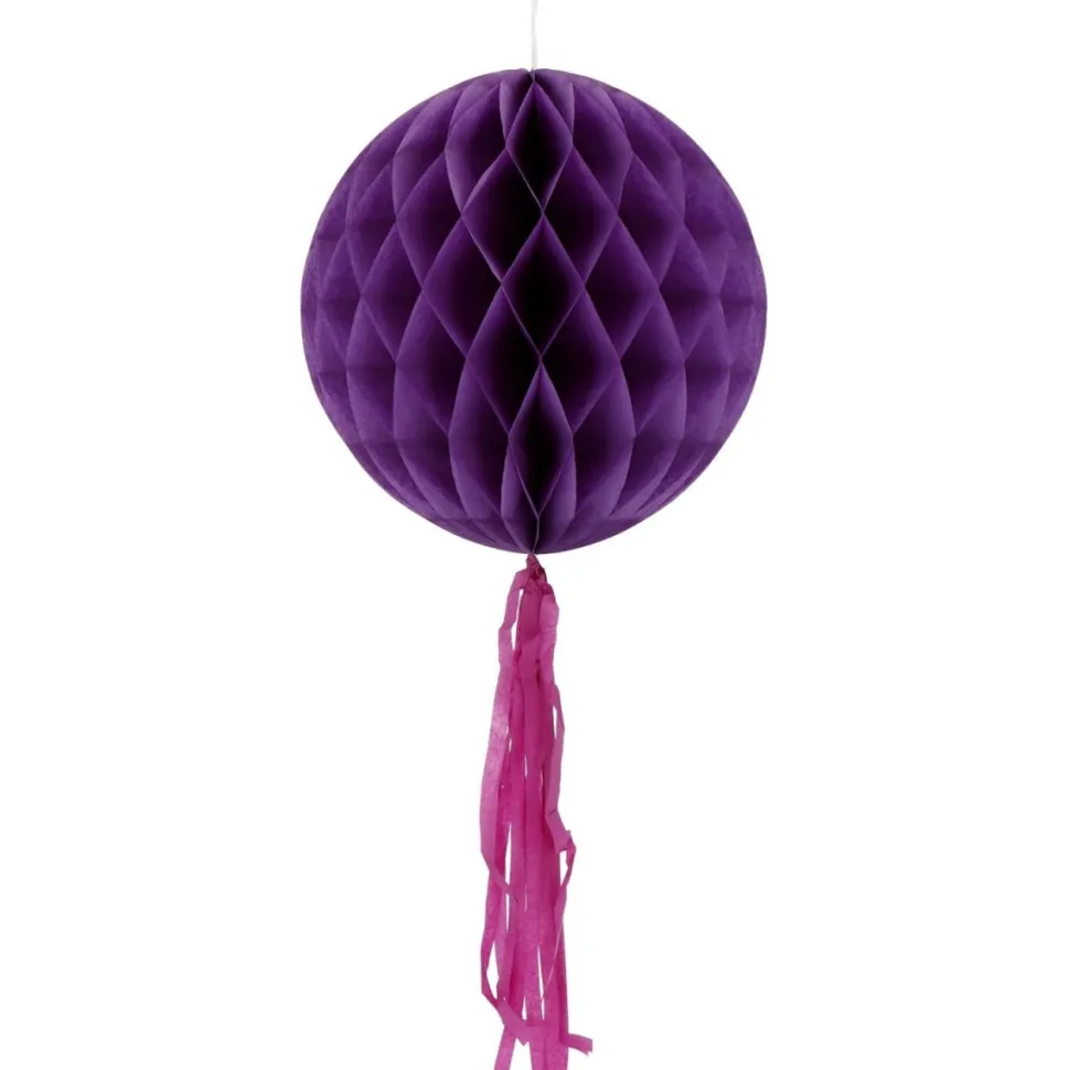 Paarse Honeycombs 30cm 3st