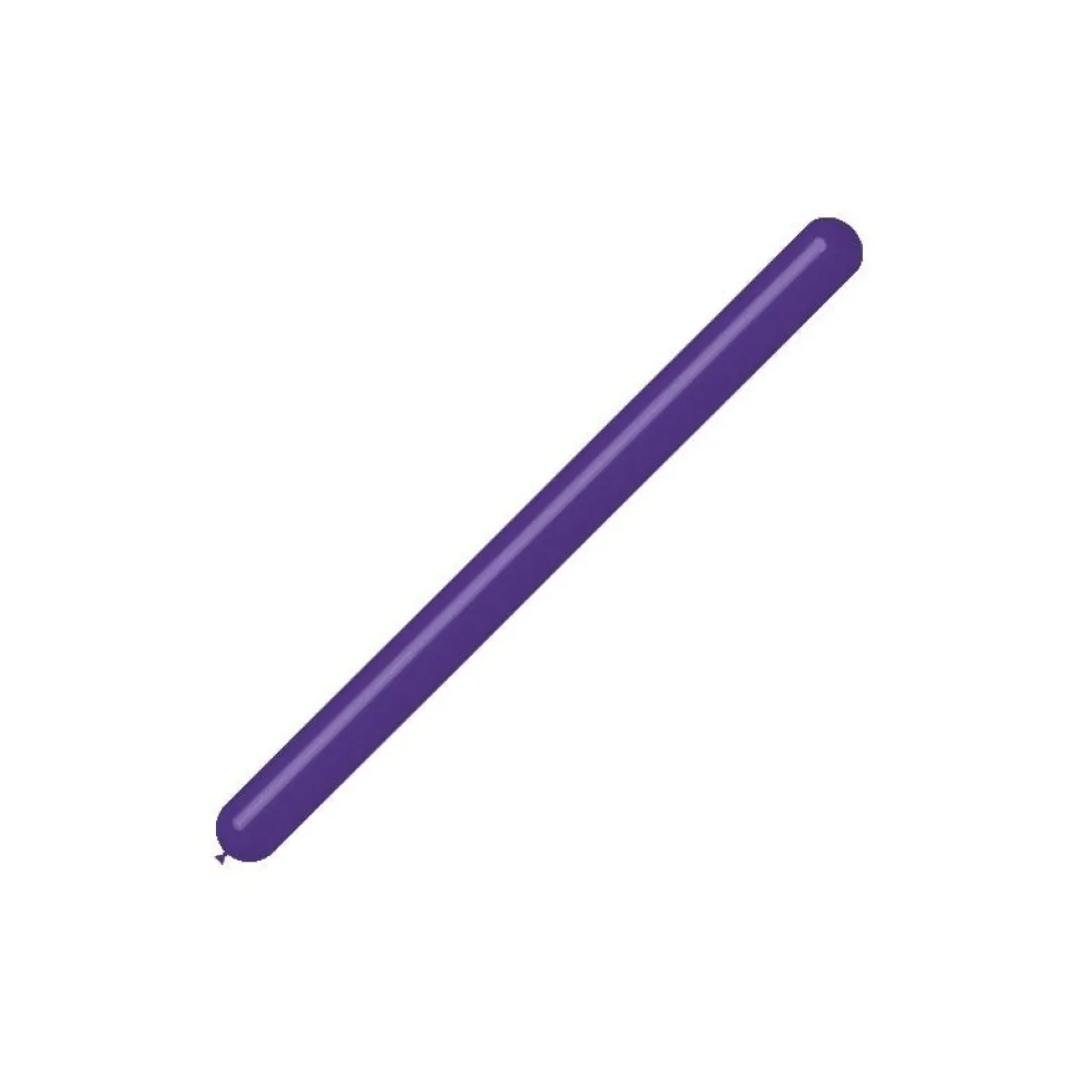Paarse Modelleerballonnen 7,5cm 150cm 100st