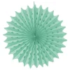 Papieren Waaier Mint Groen 45cm