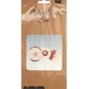 Papieren Waaiers Roze 35cm 3st