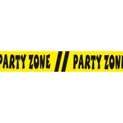 Party Afzetlint Geel Zwart Party Zone