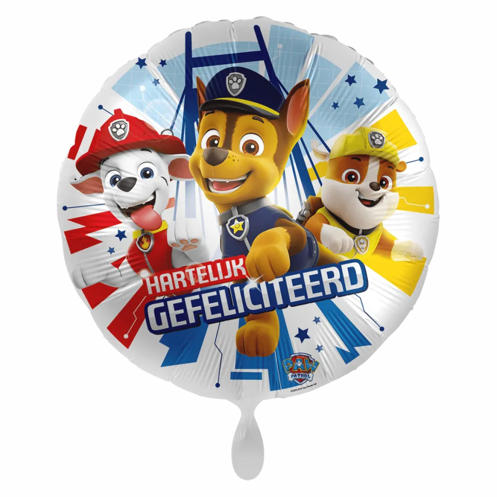 Paw Patrol Helium Ballon Leeg 43cm