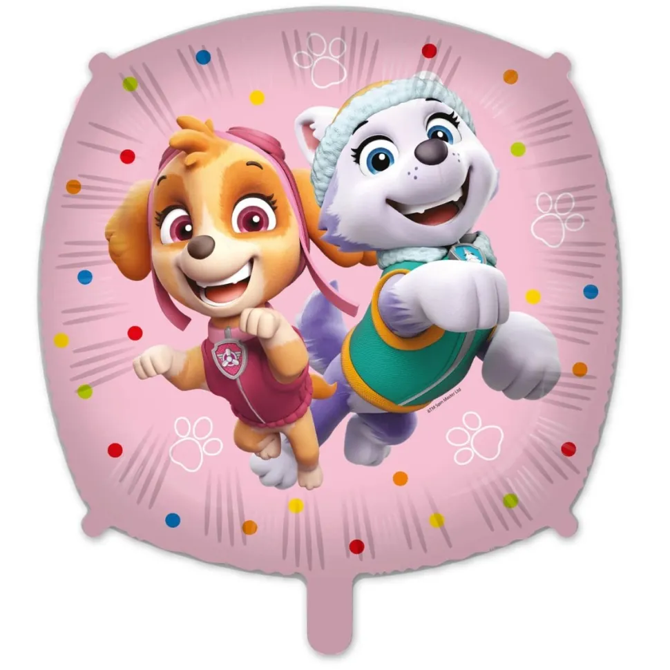 Paw Patrol Helium Ballon Vierkant Leeg 46cm