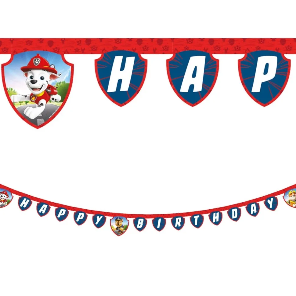 Paw Patrol Letterslinger Happy Birthday 2m