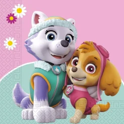 Paw Patrol Servetten Skye And Everest 33cm 20st