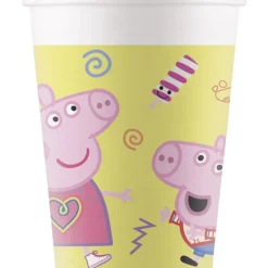 Peppa Pig Bekers 200ml 8st