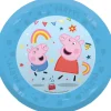 Peppa Pig Borden Herbruikbaar 21cm 4st