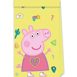 Peppa Pig Uitdeelzakjes 4st