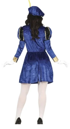 Pietenpak Jurk Blauw