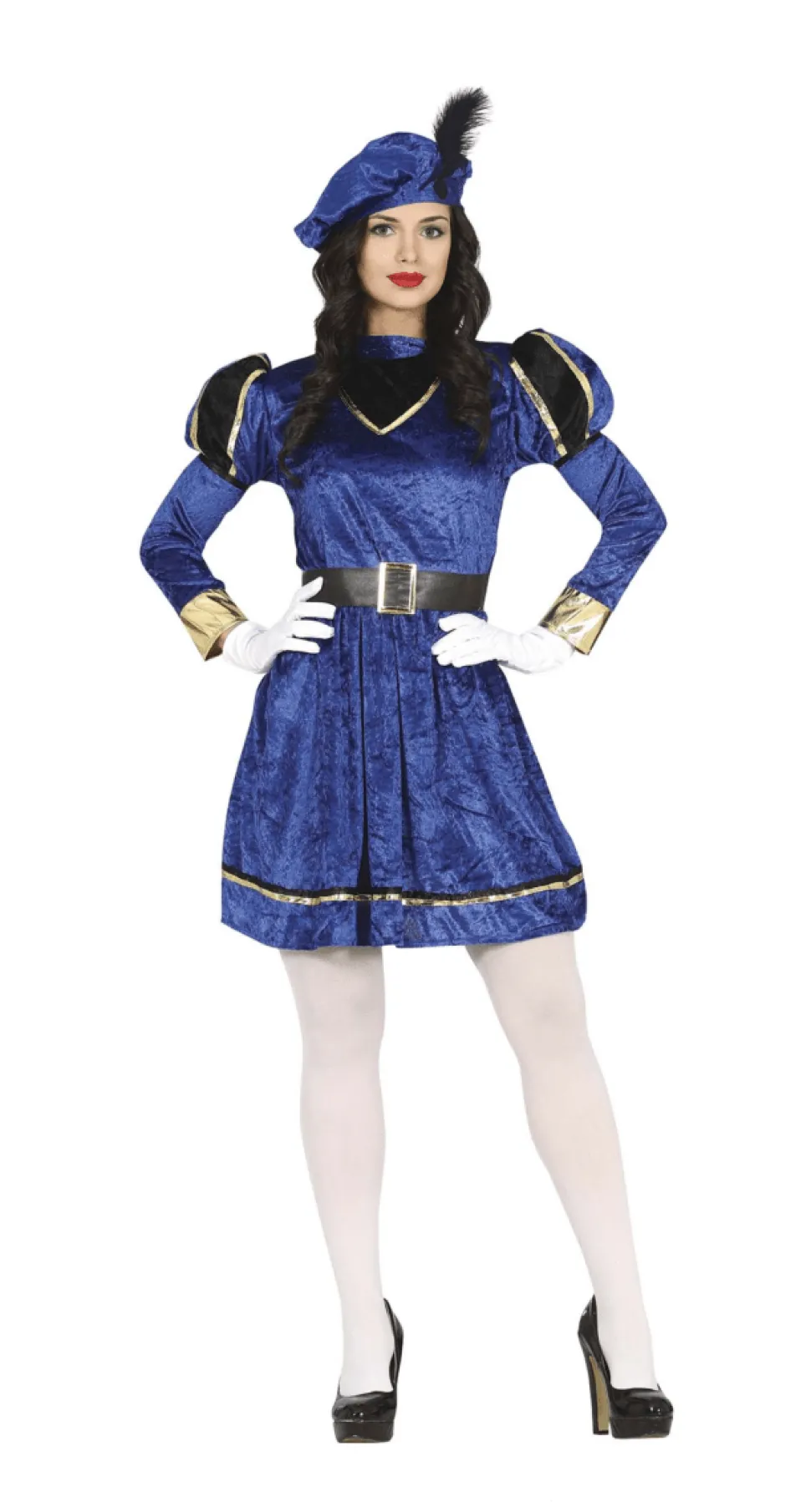 Pietenpak Jurk Blauw