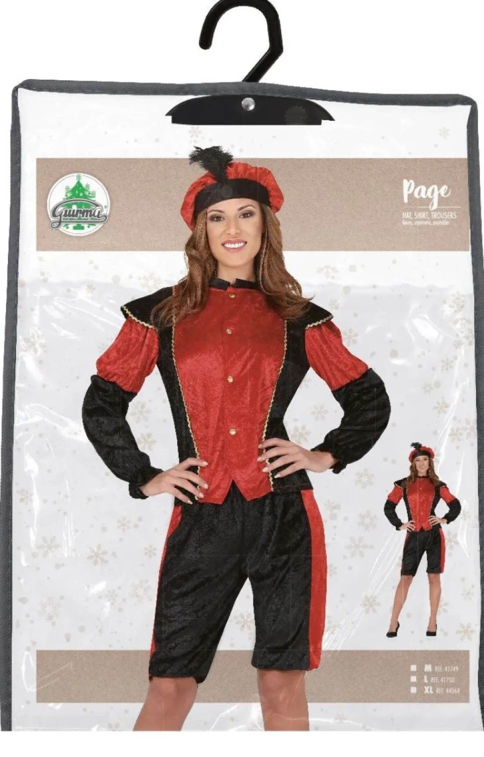 Pietenpak Rood Dames