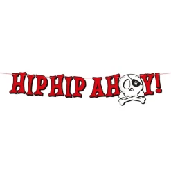 Piraat Letterslinger Hip Hip Ahoy 2m