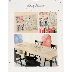 Piraat Placemats Met Activiteiten 40cm 6st