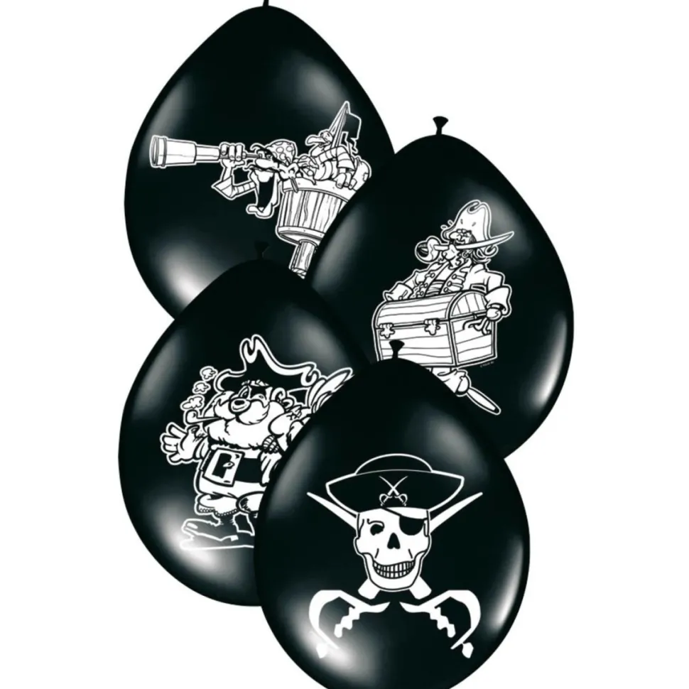 Piraten Ballonnen Versiering 30cm 8st