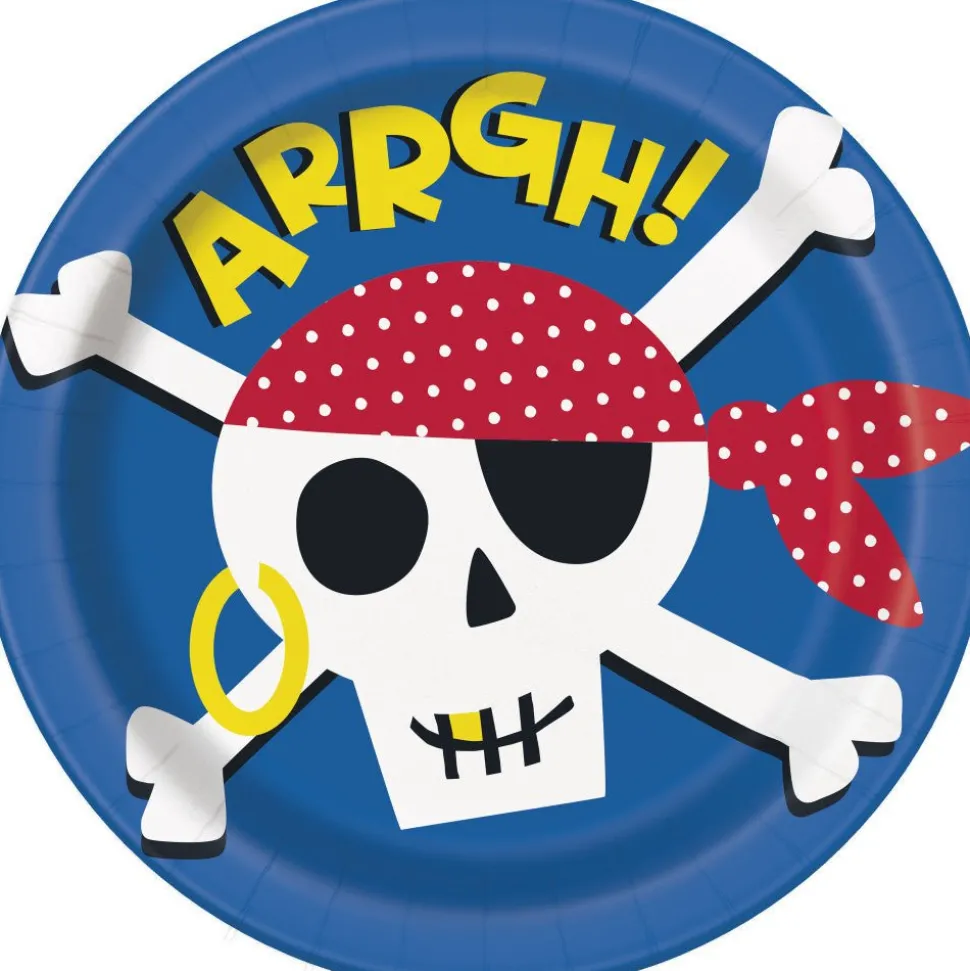 Piraten Borden Arrgh 23cm 8st