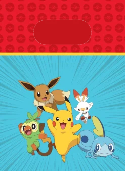 Pokemon Uitdeelzakjes 22cm 4st