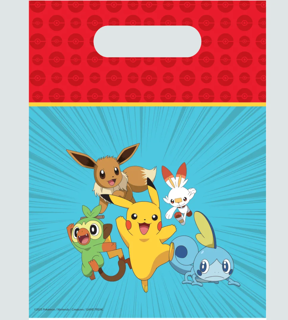 Pokemon Uitdeelzakjes 6st