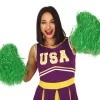 Pom-Pom Groen 80cm 2st