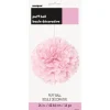 Pompon Lichtroze 40cm
