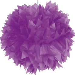 Pompon Paars 30cm