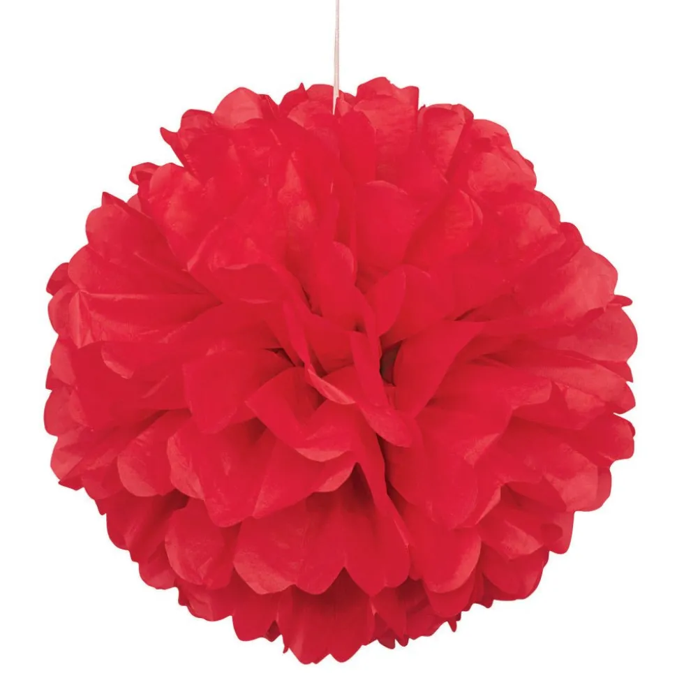 Pompon Rood 40cm