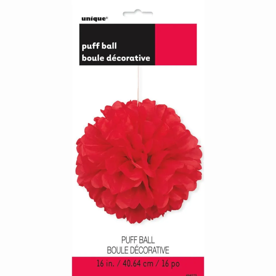 Pompon Rood 40cm