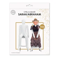 Pop Opblaas Abraham/ Sarah 1,45m