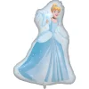 Prinses Helium Ballon Cinderella Leeg 97cm