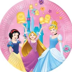 Prinsessen Borden Roze 23cm 8st