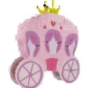 Prinsessen Pinata Roze Koets 50cm