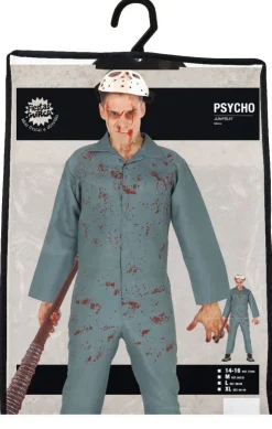 Psycho Halloween Kostuum Heren jumpsuit