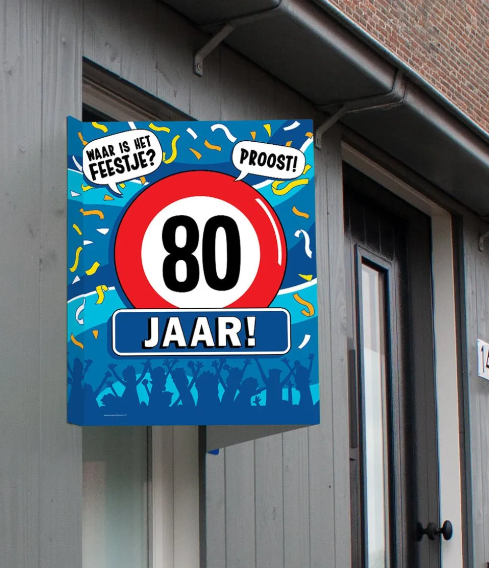 Raambord 80 jaar 60cm