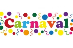 Raamsticker Carnaval 75cm