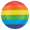 Regenboog Borden 23cm 8st