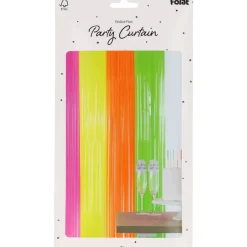 Regenboog Deurgordijn Neon 2m