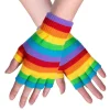 Regenboog Handschoenen Vingerloos