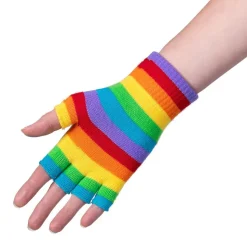 Regenboog Handschoenen Vingerloos
