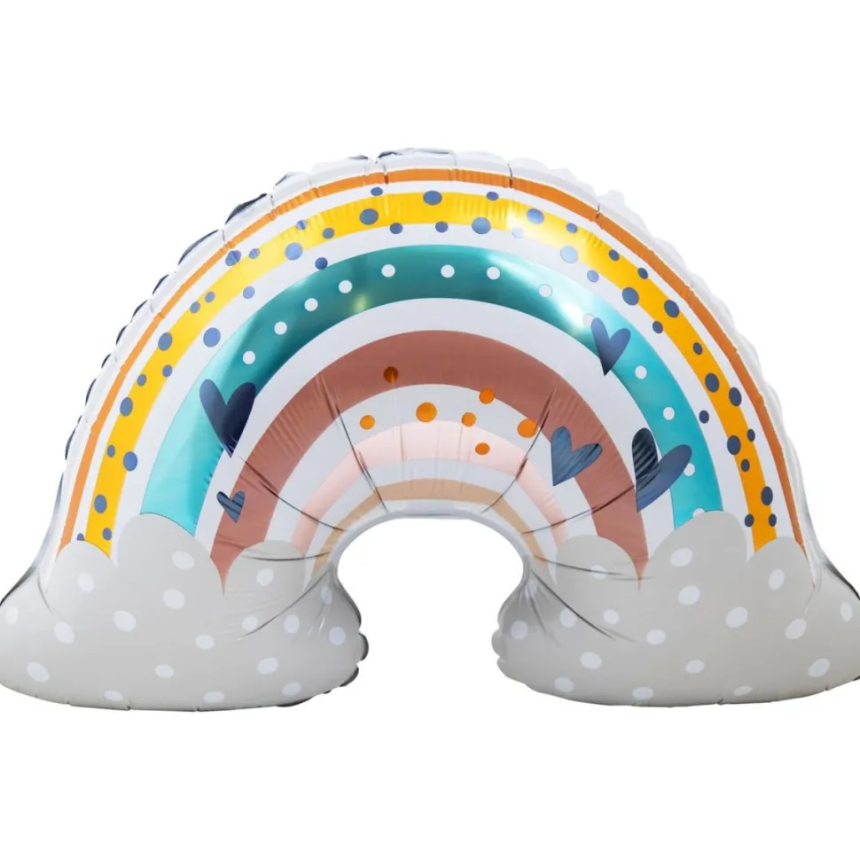 Regenboog Helium Ballon Leeg 68cm