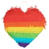 Regenboog Pinata Hart 20cm
