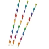 Regenboog Rietjes 19,7cm 12st