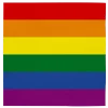 Regenboog Servetten 3 Laags Gestreept 33cm 20st