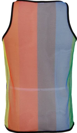 Regenboog Tanktop Mesh