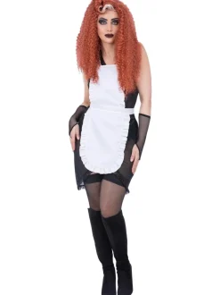 Rocky Horror Jurk Wit Zwart Dames Magenta