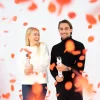 Rode Confetti Kanon Rozenblaadjes 40cm