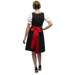 Rode Dirndl Jurk Oktoberfest Frau Fischer