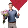 Rood Hartjes Ballonnen 15cm 10st