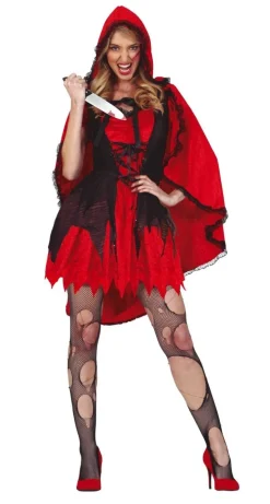 Roodkapje Halloween Kostuum Dames