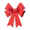 Rood Strik Glitters Strepen 50cm