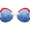 Rood Wit Blauw Bril XL
